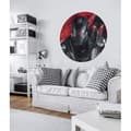Miniatyrbild 2 av 4: självhäftande rund panoramatapet the Avengers röd och grå - Ø 128 cm - 612048