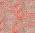 Miniatyrbild 1 av 3: panoramatapet Coralla rosa och blå - 300 x 280 cm - 612133