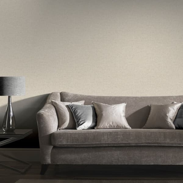 Arthouse Linen Effect Textured Wallpaper