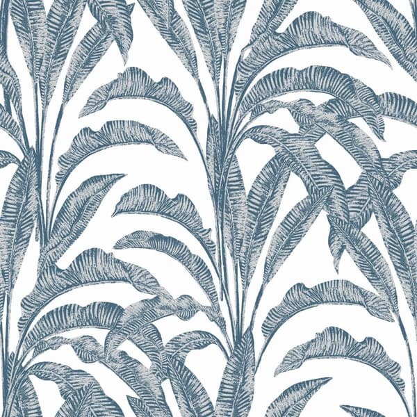 Muriva Sansa Leaf Vinyl Texturerad Tapet