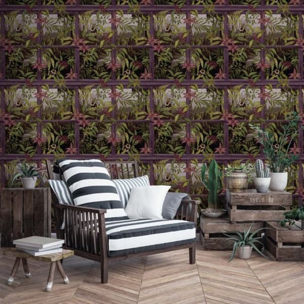 Holden Décor Outside In Tropical Window Wallpaper