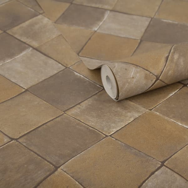 Superfresco Easy - Non-woven Tapet - Terra Kakel - 10mx52cm