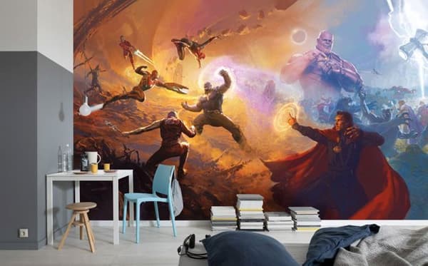 panorama tapet the Avengers flerfärgad - 500 x 280 cm - 612061