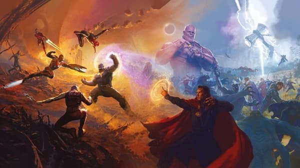 panorama tapet the Avengers flerfärgad - 500 x 280 cm - 612061
