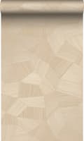Miniatyrbild 1 av 8: Origin Wallcoverings tapet tredimensionell grafik sandfärgad 0.53 x 10.05 m