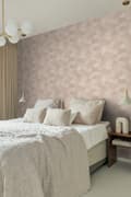 Miniatyrbild 6 av 8: Origin Wallcoverings tapet tredimensionell grafik milt rosa 0.53 x 10.05 m