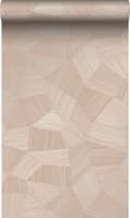 Miniatyrbild 1 av 8: Origin Wallcoverings tapet tredimensionell grafik milt rosa 0.53 x 10.05 m
