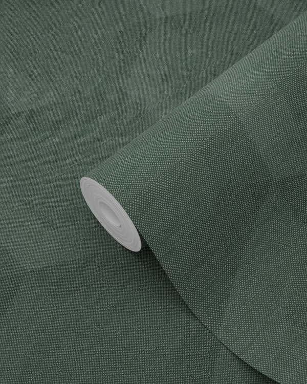 Origin Wallcoverings tapet 3d bikagemotiv mørkegrønt 0.53 x 10.05 m