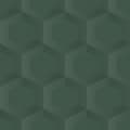 Miniatyrbillede 8 af 8: Origin Wallcoverings tapet 3d bikagemotiv mørkegrønt 0.53 x 10.05 m