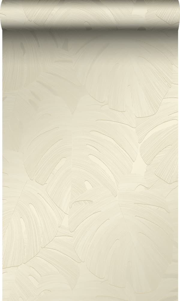 Origin Wallcoverings tapet tropiska blad ljusbeige 0.53 x 10.05 m