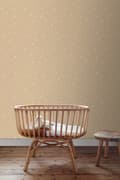 Miniatyrbild 4 av 5: ESTAhome tapet små stjärnor beige 0.53 x 10.05 m