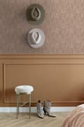 Miniatyrbillede 7 af 8: ESTAhome tapet blomster terracotta pink 0.53 x 10.05 m