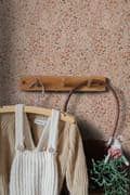 Miniatyrbillede 2 af 8: ESTAhome tapet blomster terracotta pink 0.53 x 10.05 m