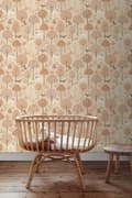 Miniatyrbild 4 av 8: ESTAhome tapet hundar beige och terrakotta rosa 0.53 x 10.05 m