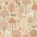 Miniatyrbild 7 av 8: ESTAhome tapet hundar beige och terrakotta rosa 0.53 x 10.05 m