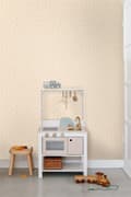 Miniatyrbild 4 av 8: ESTAhome tapet ojämna snöflinge-prickar beige 0.53 x 10.05 m