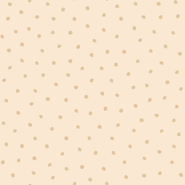ESTAhome tapet ojämna snöflinge-prickar beige 0.53 x 10.05 m