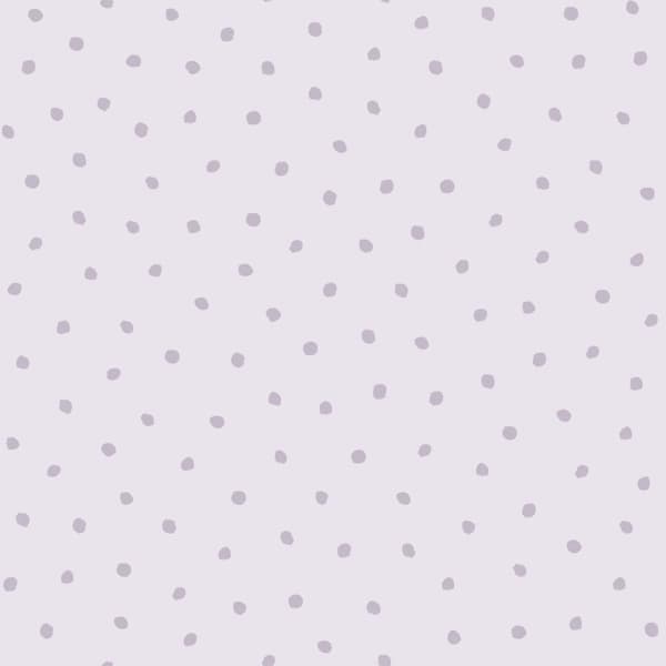 ESTAhome tapet uregelmæssige snefnug polka prikker lilla 0.53 x 10.05 m
