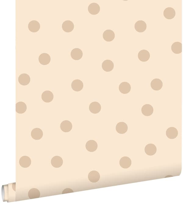 ESTAhome tapet prickar beige 0.53 x 10.05 m