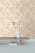 Miniatyrbild 4 av 8: ESTAhome tapet bambublad beige 0.53 x 10.05 m