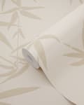 Miniatyrbild 7 av 8: ESTAhome tapet bambublad beige 0.53 x 10.05 m
