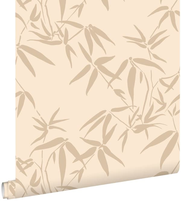 ESTAhome tapet bambublad beige 0.53 x 10.05 m