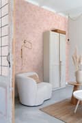Miniatyrbild 6 av 8: ESTAhome tapet bambublad terrakotta rosa 0.53 x 10.05 m
