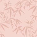 Miniatyrbild 8 av 8: ESTAhome tapet bambublad terrakotta rosa 0.53 x 10.05 m