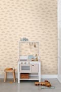 Miniatyrbild 3 av 7: ESTAhome tapet grafiskt motiv beige 0.53 x 10.05 m