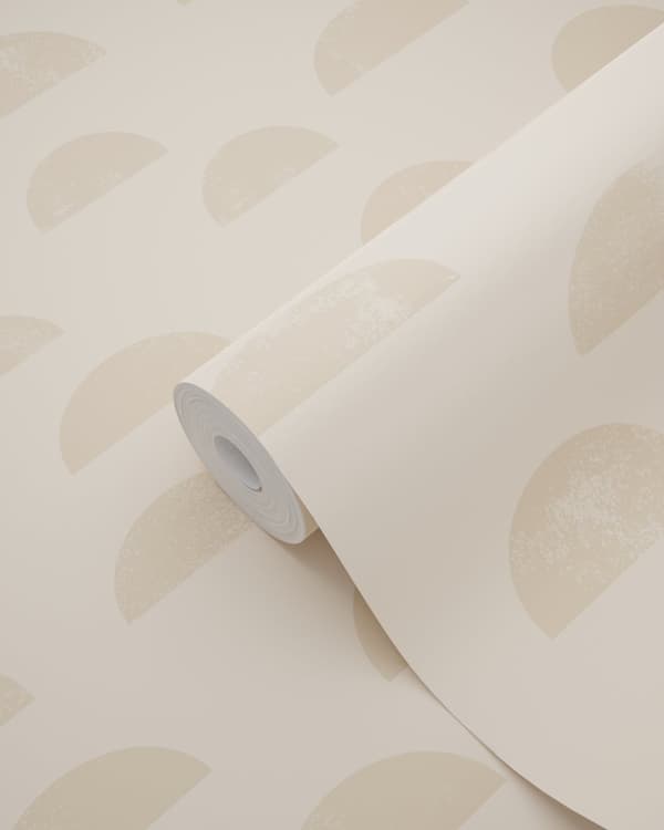 ESTAhome tapet grafiskt motiv beige 0.53 x 10.05 m