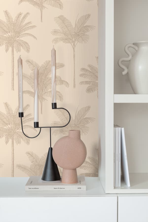 ESTAhome tapet palmer beige 0.53 x 10.05 m
