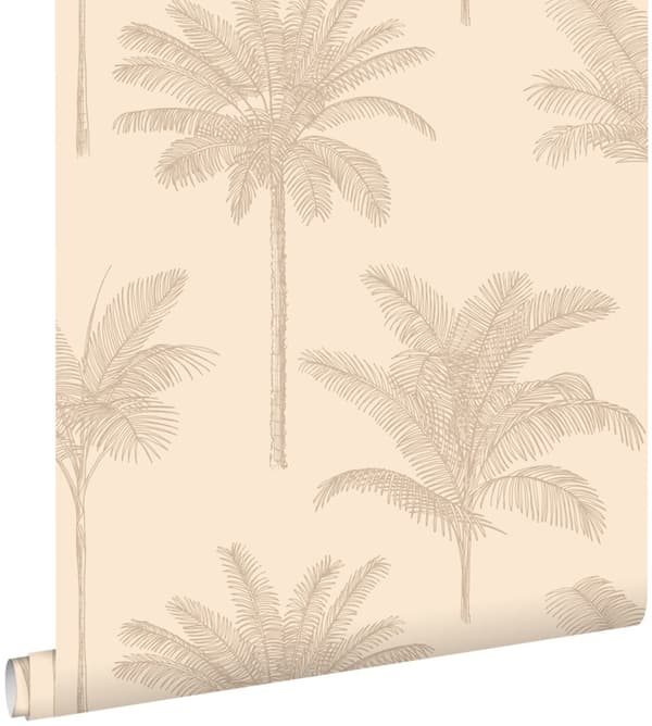 ESTAhome tapet palmer beige 0.53 x 10.05 m