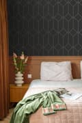 Miniatyrbild 7 av 8: ESTAhome tapet art deco svart och guld 0.53 x 10.05 m