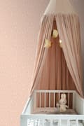Miniatyrbild 3 av 8: ESTAhome tapet blommönster milt rosa 0.53 x 10.05 m