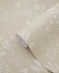 Miniatyrbillede 7 af 8: ESTAhome tapet skov med skovdyr beige 0.53 x 10.05 m