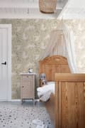 Miniatyrbillede 6 af 8: ESTAhome tapet svaner beige, hvidt og gråligtgrønt 0.53 x 10.05 m