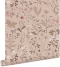 Miniatyrbild 1 av 8: ESTAhome tapet vilda blommor syrénrosa 0.53 x 10.05 m
