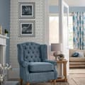Miniatyrbild 3 av 3: Laura Ashley - Non-woven Tapet Pinford Trellis Pale Seaspray Blue