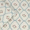 Miniatyrbild 2 av 3: Laura Ashley - Non-woven Tapet Pinford Trellis Pale Seaspray Blue