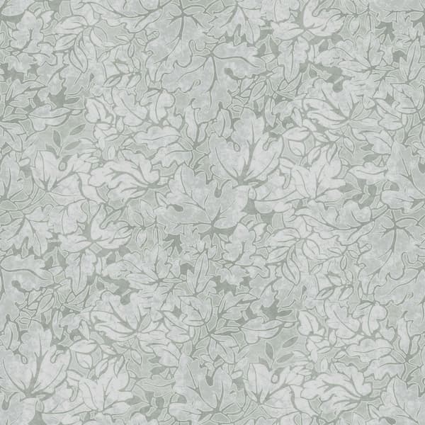 Laura Ashley - Non-woven tapet Corrina Leaf Mineral Green