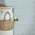 Miniatyrbillede 3 af 3: Laura Ashley - Ikke-vævet tapet Cariad Spray Newport Blue
