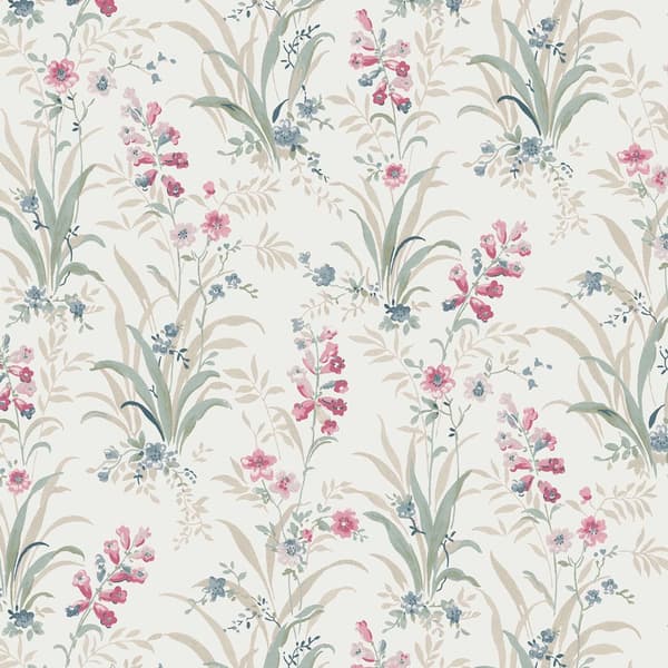 Laura Ashley - Non-woven tapet Mosedale Posy Soft Natural