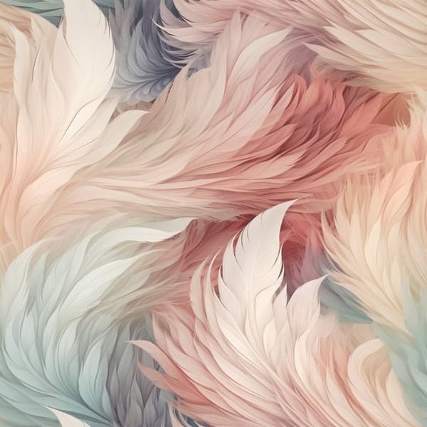 Muriva Plume Wallpaper Multicoloured 10m x 53cm
