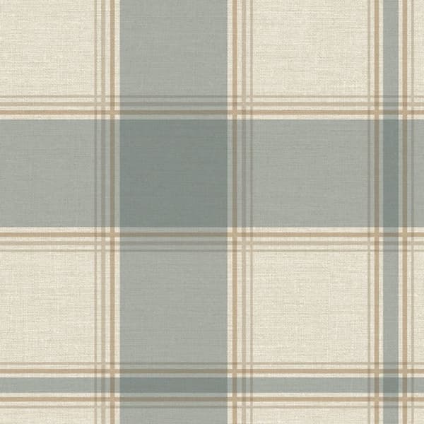 Belgravia Carmella Checked Heavyweight Vinyl Textured Wallpaper
