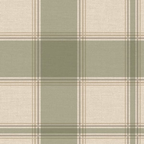 Belgravia Carmella Checked Heavyweight Vinyl Textured Wallpaper