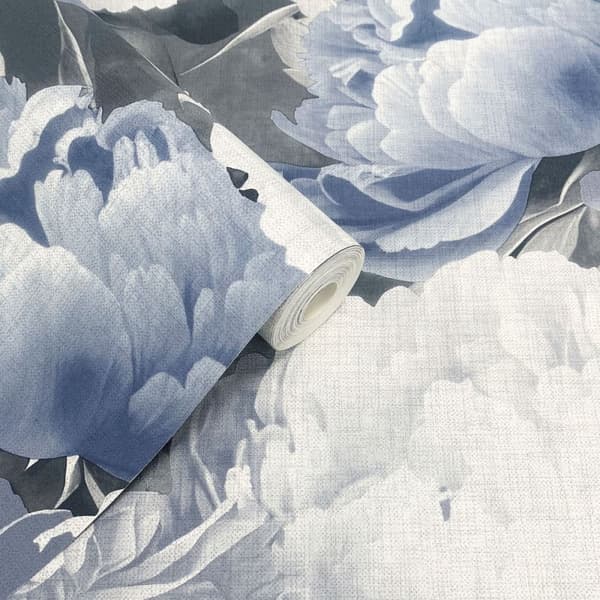 Muriva Doretta Floral Textured Vinyl Wallpaper