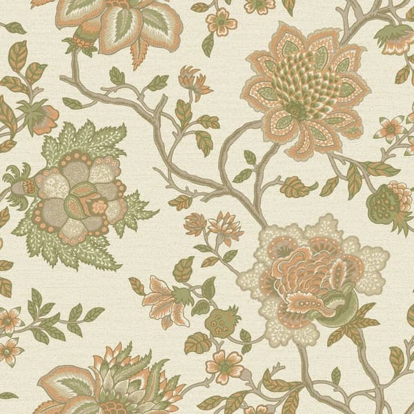 Holden Décor Rural Paradise Jacobean Trail Wallpaper
