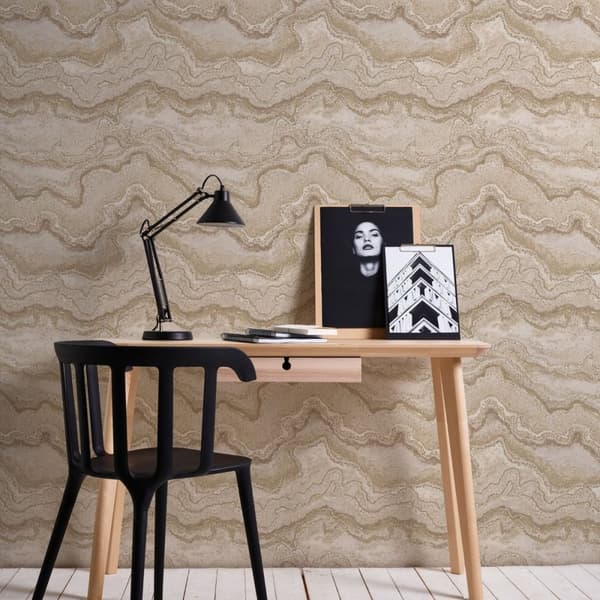 AS Creation Quartz Marble Heavyweight Vinyl Texturerad tapet