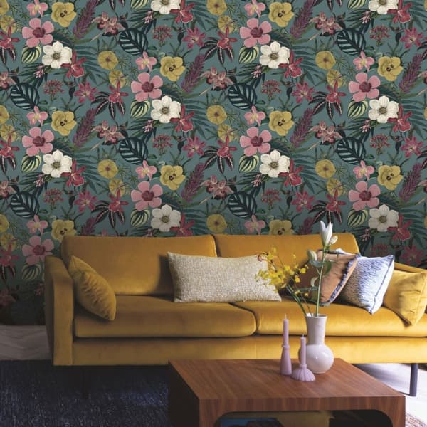 Rasch Priya Floral Wallpaper