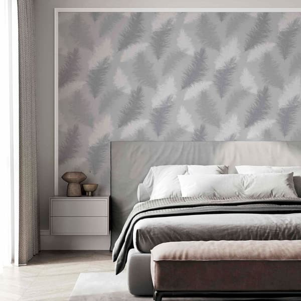 Arthouse Sussurro Feather Wallpaper